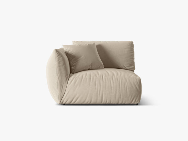 Modular Sofa Armrest Section – Upholstered End Lounge Module W130