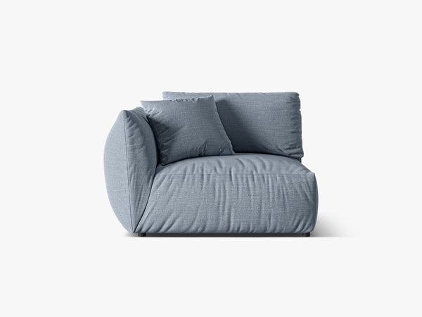 Modular Sofa Armrest Section – Upholstered End Lounge Module W130