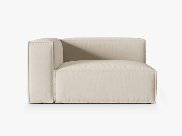 Modular Sofa Armrest Section – Ultra Soft Feather Fill Lounge Module W145