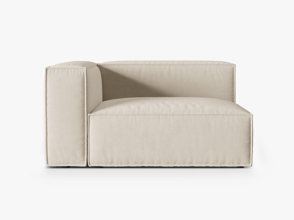 Modular Sofa Armrest Section – Ultra Soft Feather Fill Lounge Module W145