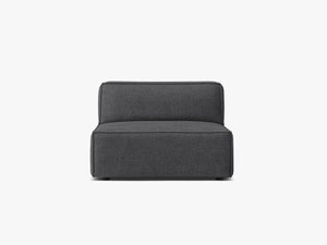 Modular Sofa Center Section – Upholstered Seating Module W80