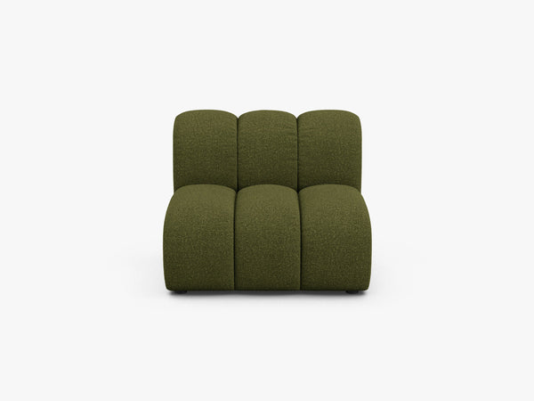 Modular Curved Sofa Seat – Upholstered Lounge Seating Module W92