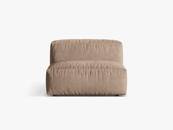Modular Sofa Seat Unit – Soft Cloud Style Upholstered Module W106