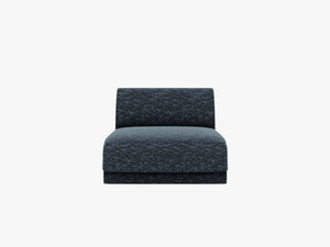 Modular Sofa Center Section – Upholstered Armless Seat Module W75