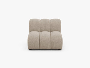 Modular Curved Sofa Seat – Upholstered Lounge Seating Module W92