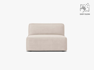Modular Sofa Center Section – Upholstered Seating Module W80