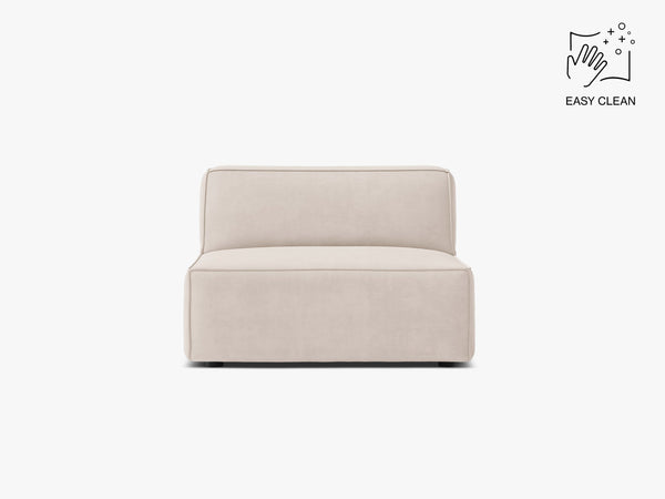 Modular Sofa Center Section – Upholstered Seating Module W80