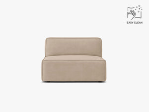 Modular Sofa Center Section – Upholstered Seating Module W80