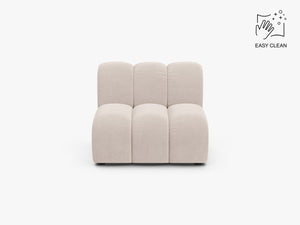 Modular Curved Sofa Seat – Upholstered Lounge Seating Module W92