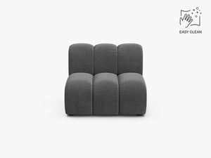 Modular Curved Sofa Seat – Upholstered Lounge Seating Module W92