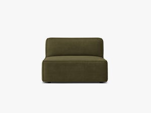 Modular Sofa Center Section – Upholstered Seating Module W80
