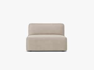 Modular Sofa Center Section – Upholstered Seating Module W80