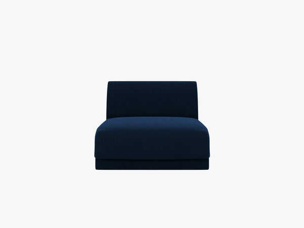Modular Sofa Center Section – Upholstered Armless Seat Module W75