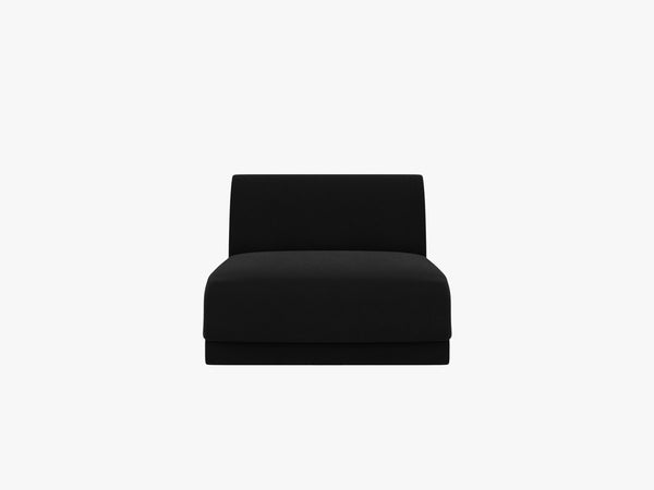 Modular Sofa Center Section – Upholstered Armless Seat Module W75