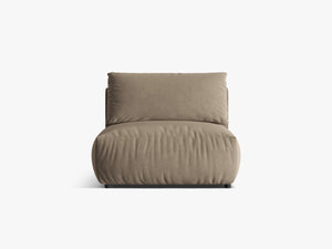 Modular Sofa Seat Unit – Armless Upholstered Lounge Module W105