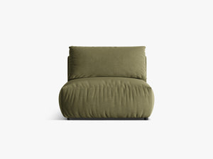 Modular Sofa Seat Unit – Armless Upholstered Lounge Module W105