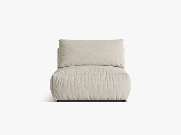 Modular Sofa Seat Unit – Armless Upholstered Lounge Module W105