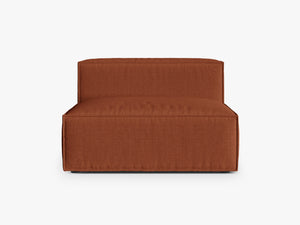 Modular Sofa Unit – Deep Feather-Filled Seating & Customizable Design W120