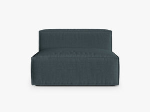 Modular Sofa Unit – Deep Feather-Filled Seating & Customizable Design W120