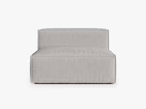 Modular Sofa Unit – Deep Feather-Filled Seating & Customizable Design W120