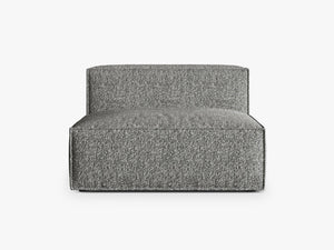 Modular Sofa Unit – Deep Feather-Filled Seating & Customizable Design W120