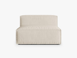 Modular Sofa Unit – Deep Feather-Filled Seating & Customizable Design W120