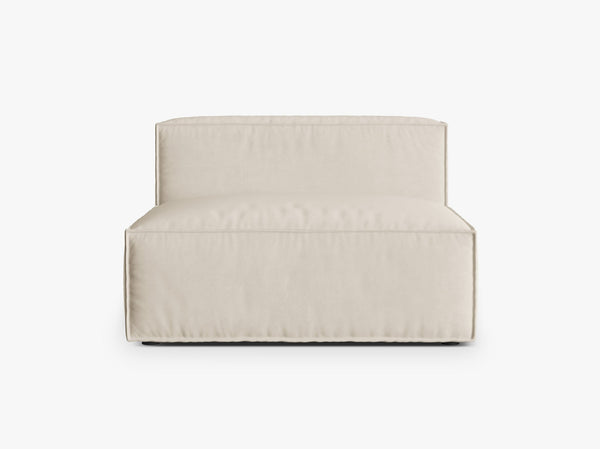 Modular Sofa Unit – Deep Feather-Filled Seating & Customizable Design W120