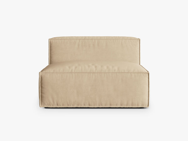 Modular Sofa Unit – Deep Feather-Filled Seating & Customizable Design W120