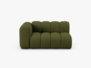 Modern Curved Modular Sofa – Upholstered Rounded Lounge Couch W145