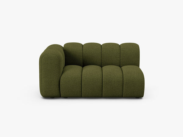 Modern Curved Modular Sofa – Upholstered Rounded Lounge Couch W145