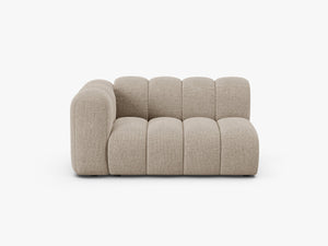 Modern Curved Modular Sofa – Upholstered Rounded Lounge Couch W145