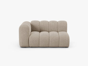 Modern Curved Modular Sofa – Upholstered Rounded Lounge Couch W145