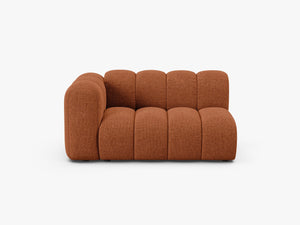 Modern Curved Modular Sofa – Upholstered Rounded Lounge Couch W145