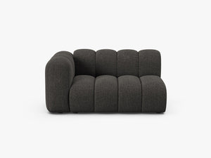 Modern Curved Modular Sofa – Upholstered Rounded Lounge Couch W145