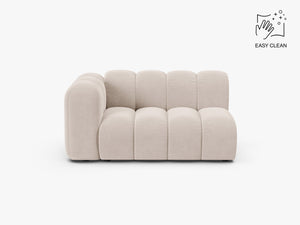 Modern Curved Modular Sofa – Upholstered Rounded Lounge Couch W145
