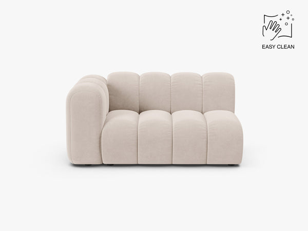 Modern Curved Modular Sofa – Upholstered Rounded Lounge Couch W145