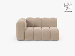 Modern Curved Modular Sofa – Upholstered Rounded Lounge Couch W145