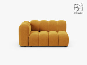 Modern Curved Modular Sofa – Upholstered Rounded Lounge Couch W145