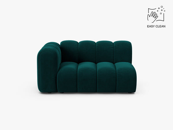 Modern Curved Modular Sofa – Upholstered Rounded Lounge Couch W145