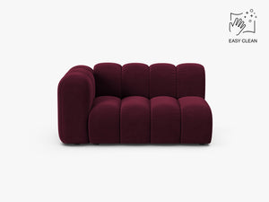 Modern Curved Modular Sofa – Upholstered Rounded Lounge Couch W145