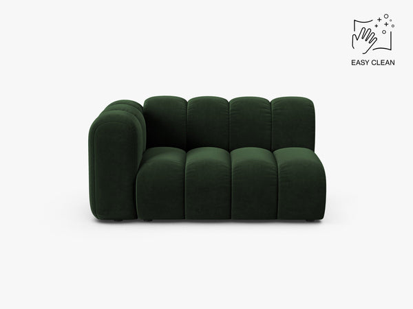 Modern Curved Modular Sofa – Upholstered Rounded Lounge Couch W145