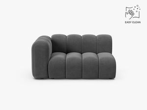 Modern Curved Modular Sofa – Upholstered Rounded Lounge Couch W145