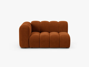 Modern Curved Modular Sofa – Upholstered Rounded Lounge Couch W145