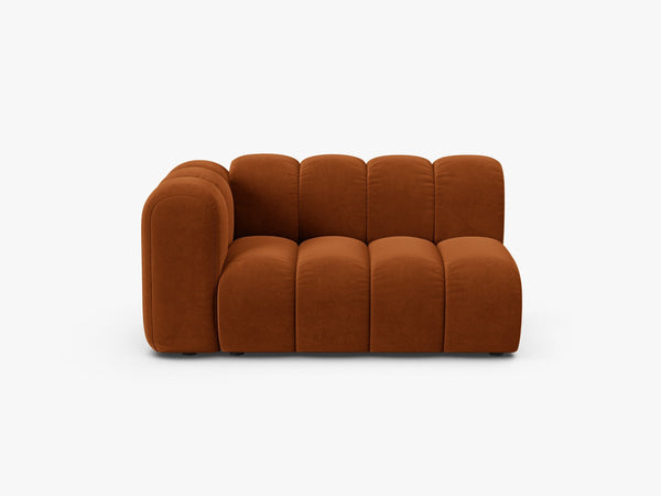 Modern Curved Modular Sofa – Upholstered Rounded Lounge Couch W145