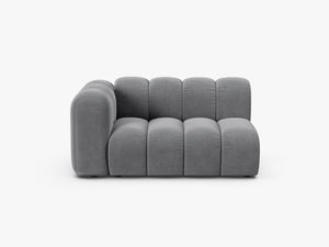 Modern Curved Modular Sofa – Upholstered Rounded Lounge Couch W145