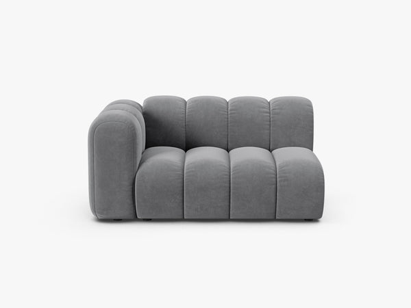 Modern Curved Modular Sofa – Upholstered Rounded Lounge Couch W145
