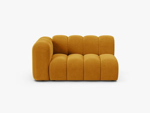 Modern Curved Modular Sofa – Upholstered Rounded Lounge Couch W145