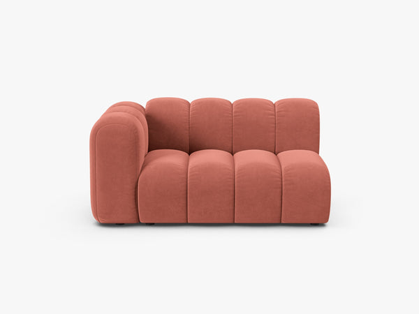 Modern Curved Modular Sofa – Upholstered Rounded Lounge Couch W145