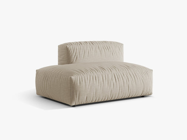 Modular Sofa Chaise Section – Cloud Style Upholstered Lounge Seat W133