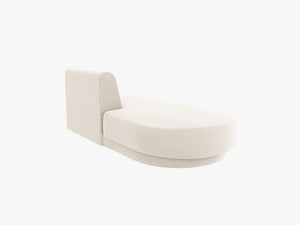 Modular Chaise Lounge Sofa – Upholstered End Section Unit W158
